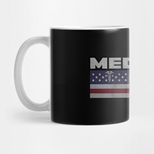 Funny Medical Assistant American Flag Mug